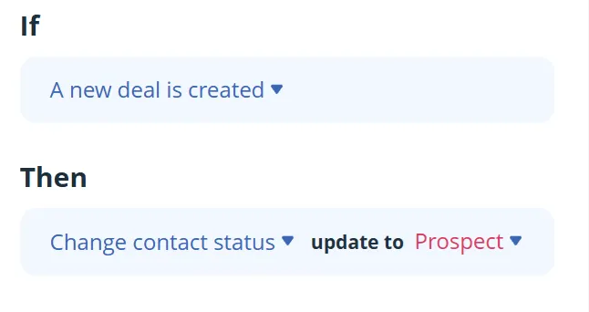 autoflow rule for new deals