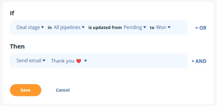 automated follow ups