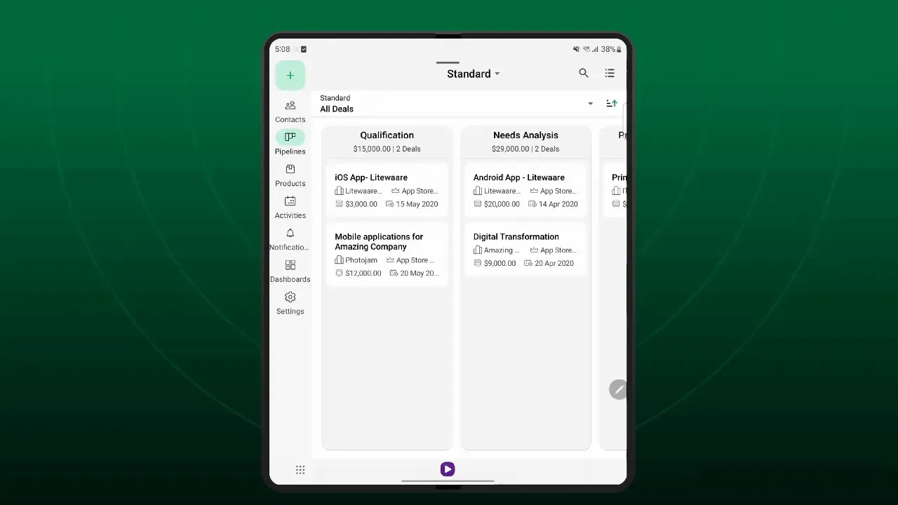 bigin mobile crm
