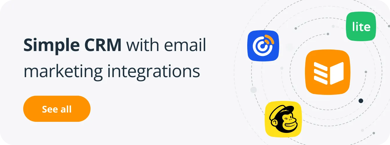 crm with email marketing integration