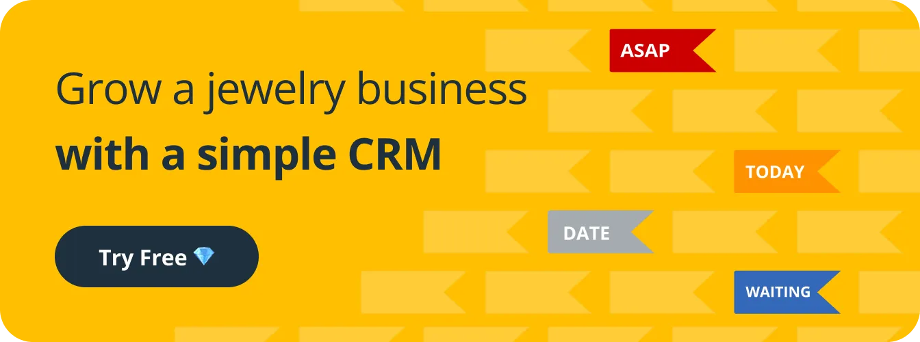simple crm for jewelry business