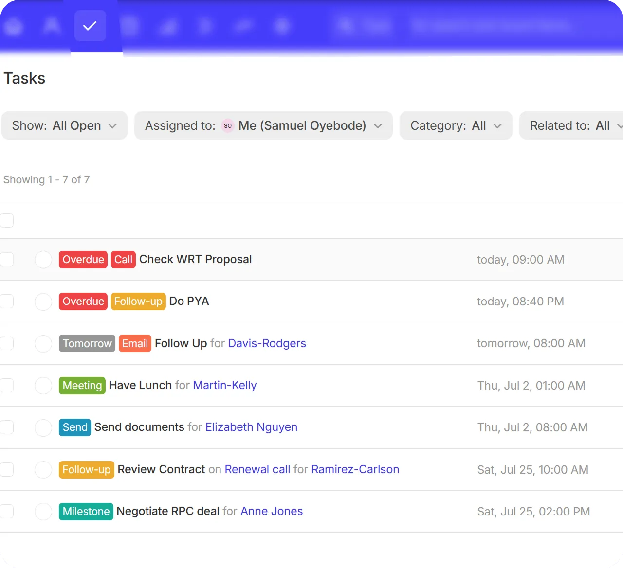 Capsule follow-up tracking