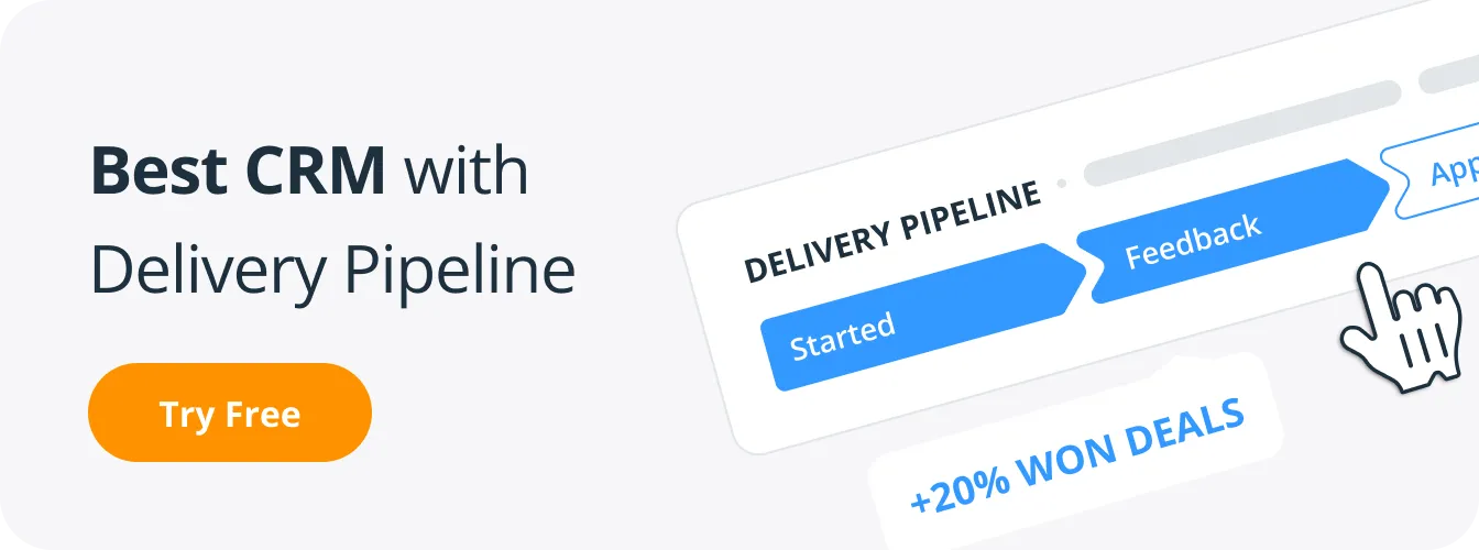 Best CRM with Delivery Pipeline — try OnePageCRM free