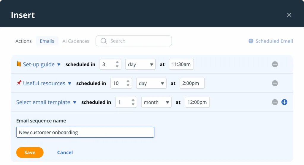 time based email sequence