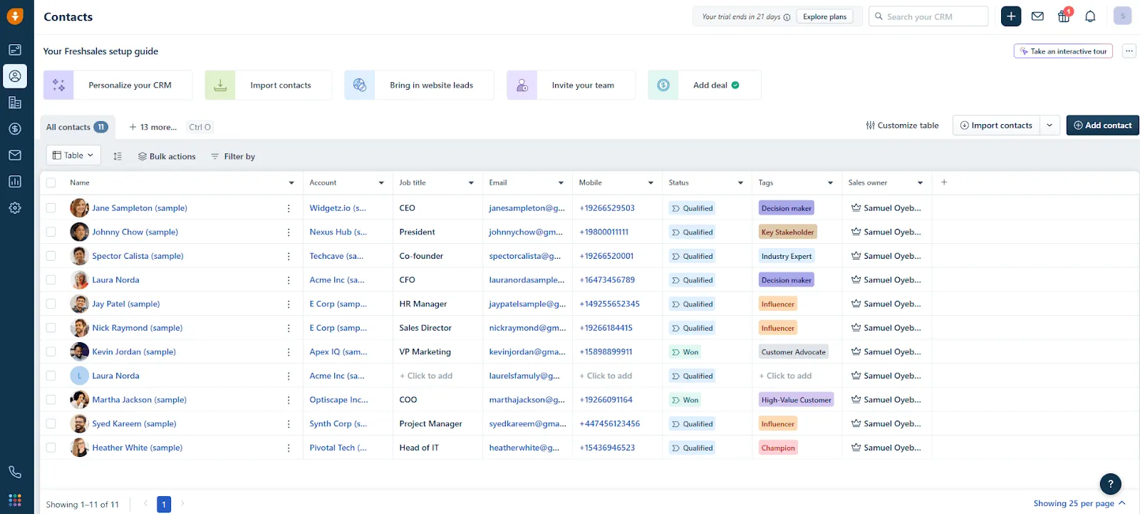 freshsales crm