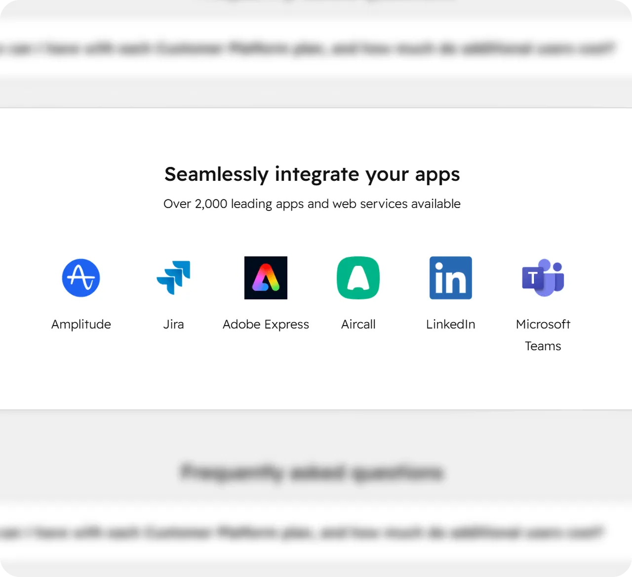 HubSpot integrations
