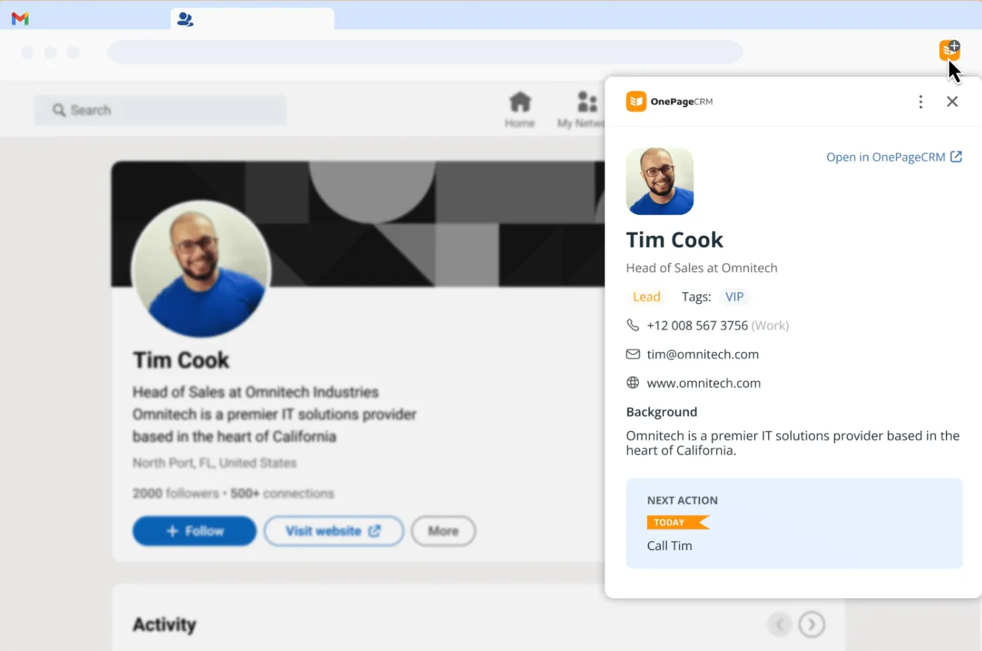 automatically capture social media leads