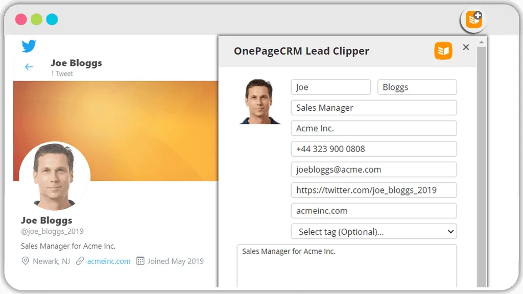 lead capture tool