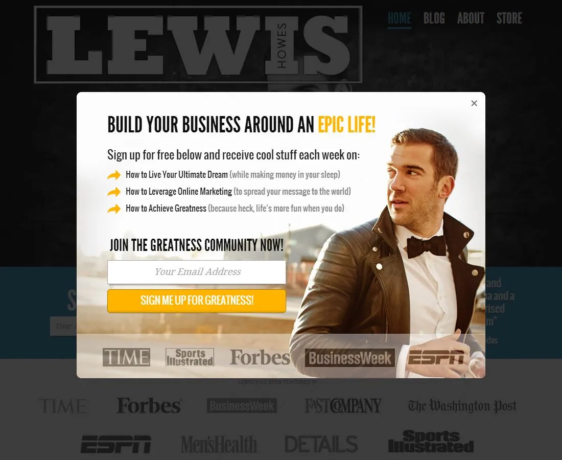 lead magnet example with good copy
