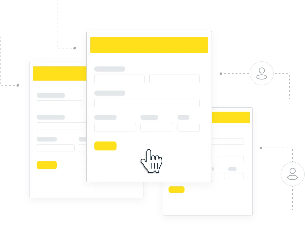 Mailchimp sign-up forms feeding new leads into OnePageCRM.