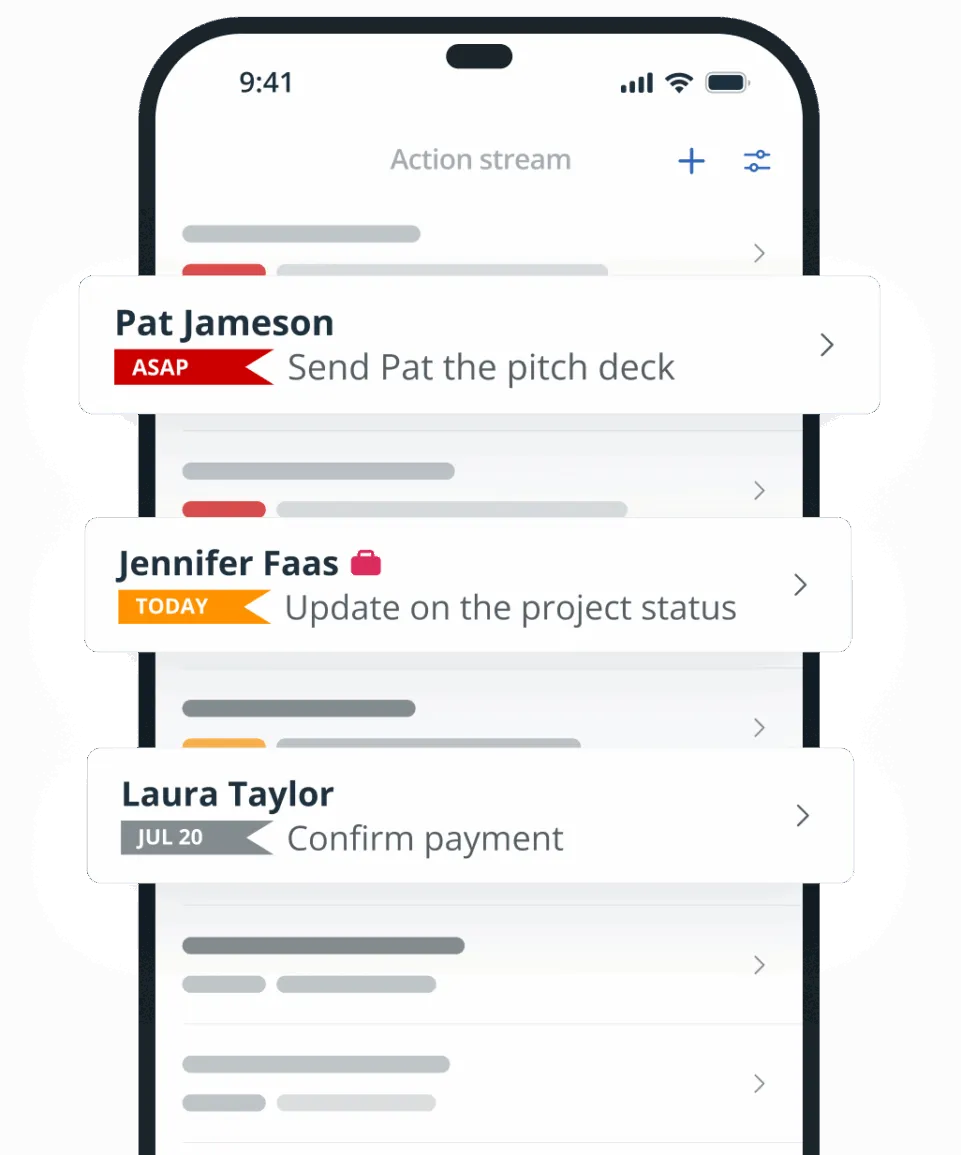 onepagecrm mobile app