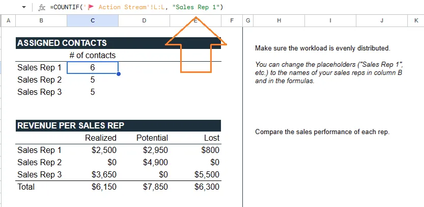 free sales lead tracker