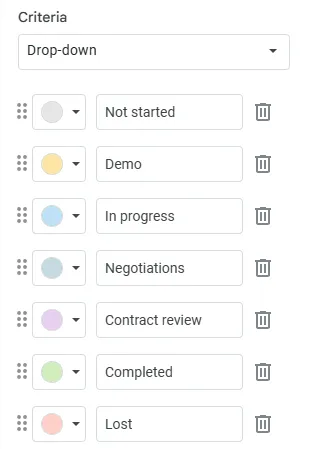 free deal tracking spreadsheet in google sheets