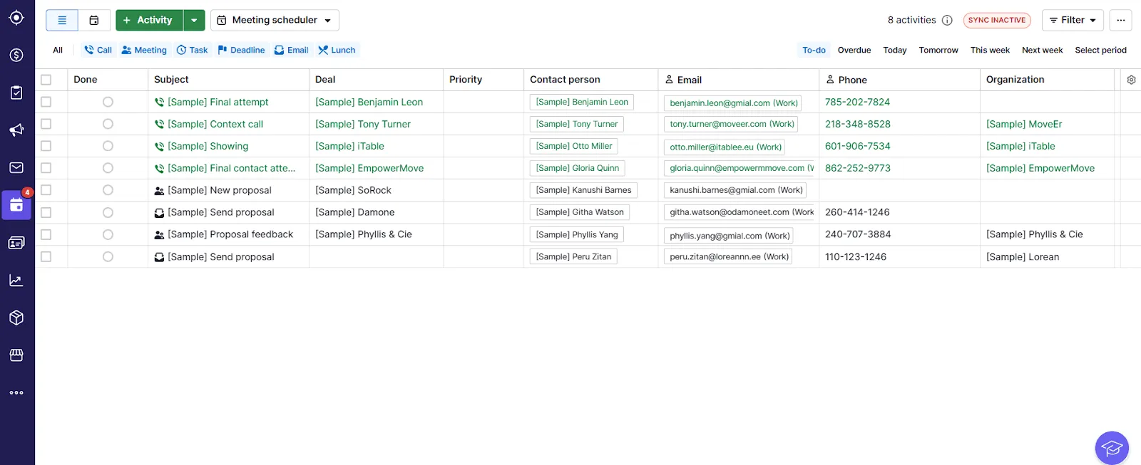lead tracking software - pipedrive crm
