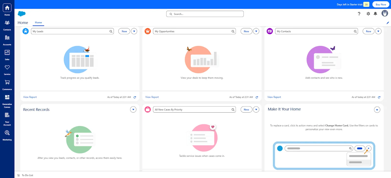 salesforce starter