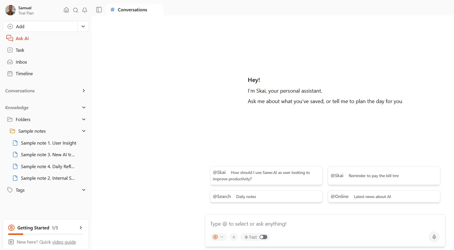 saner ai app for adhd