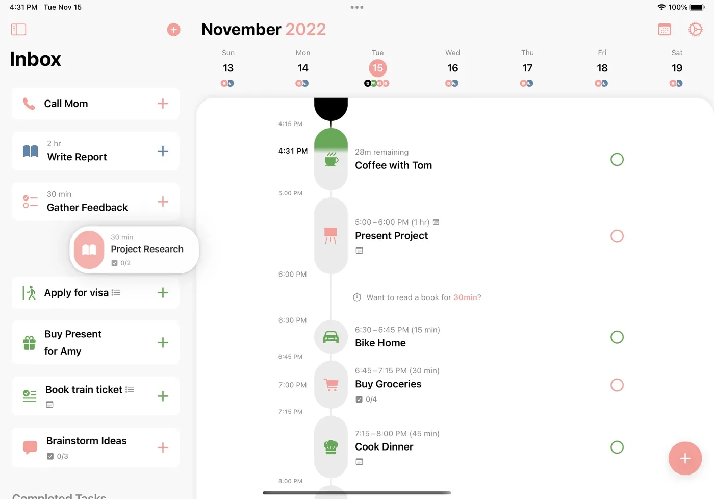 structured app for adhd