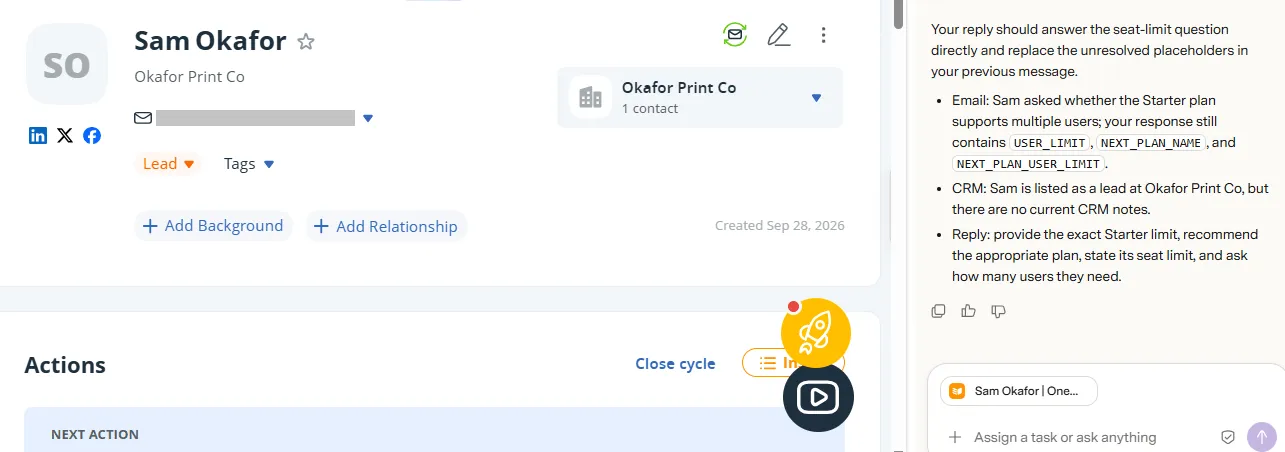 crm context in superhuman go