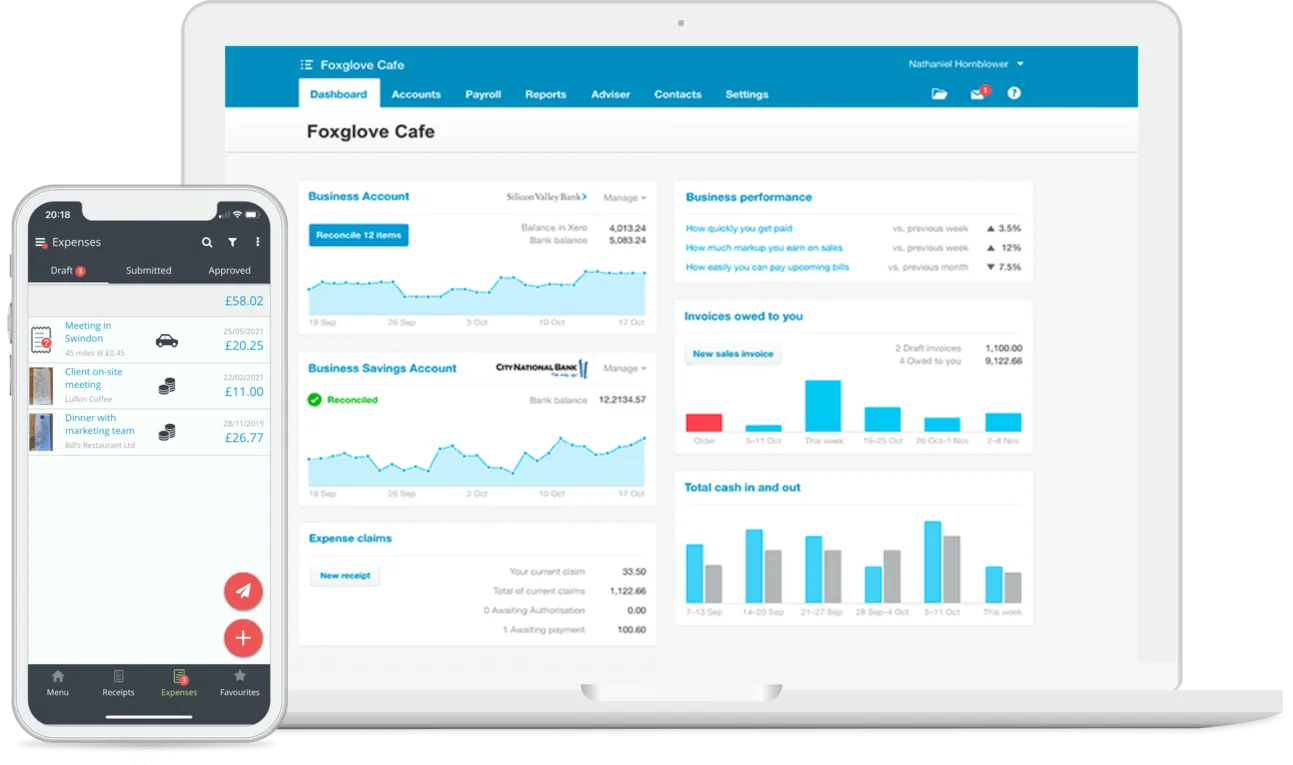 xero cloud accounting software