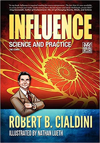 sales book Influence: Science and Practice - The comic!