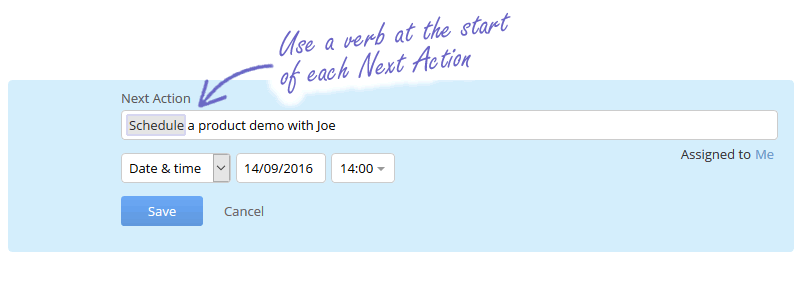 how to set follow up reminders