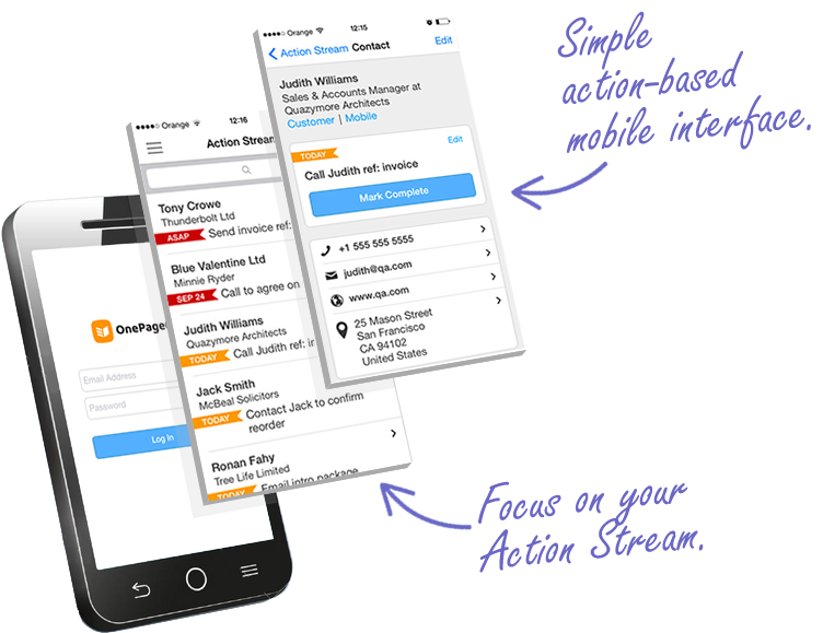 Simple Mobile Interface