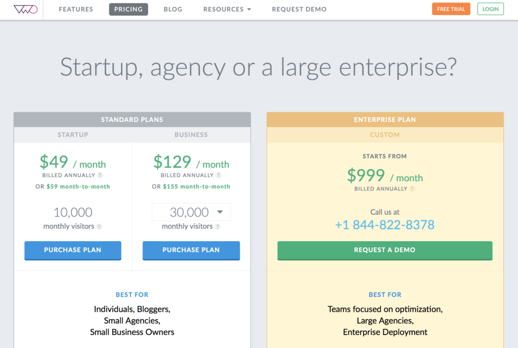 enterprise pricing