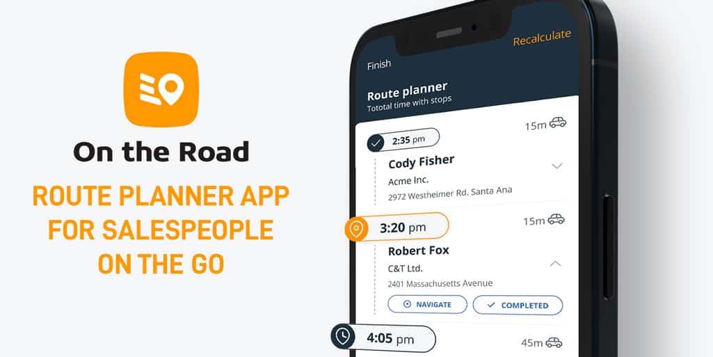 Free Sales Route Planner: The best app for calculating optimal sales routes