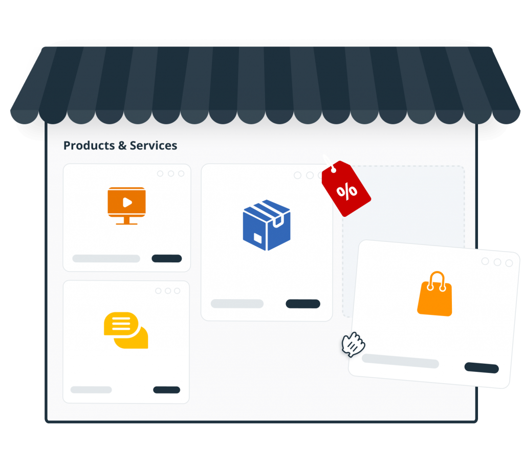 CRM benefit - product listing and catalog