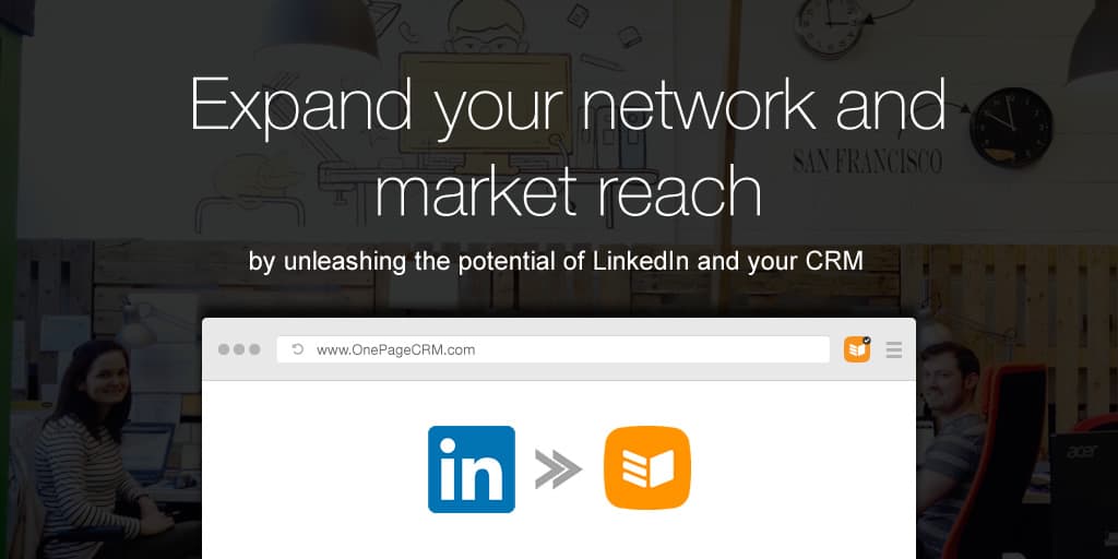 How to export your LinkedIn contacts to a spreadsheet and import them into OnePageCRM