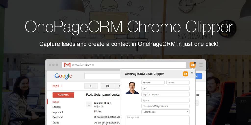 OnePageCRM_Chrome_Lead_Clipper