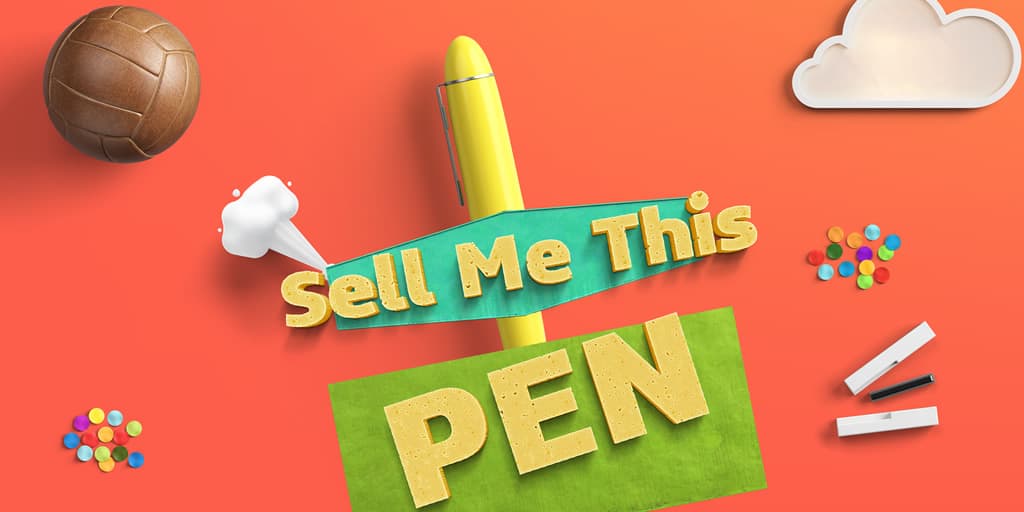 What are some of the best responses to “Sell me this pen” in a job interview?