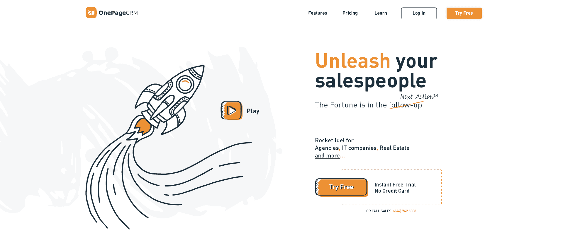 Action-Focused Sales CRM for SMBs - OnePageCRM