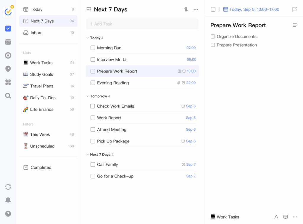 tick tick app for adhd