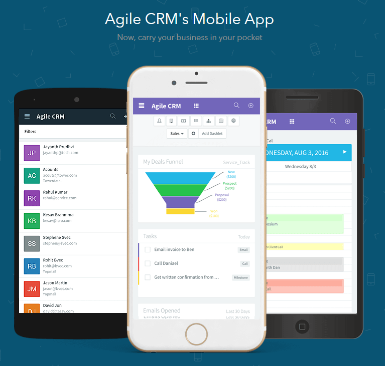 agile mobile crm