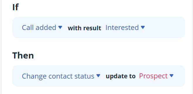 custom crm automation