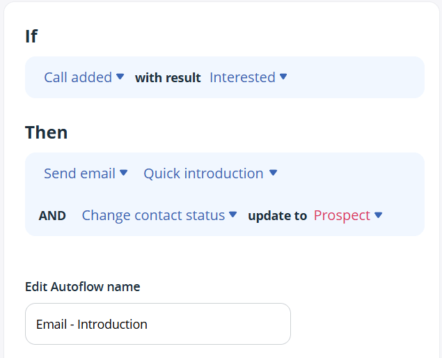 automated crm workflow for welcome emails