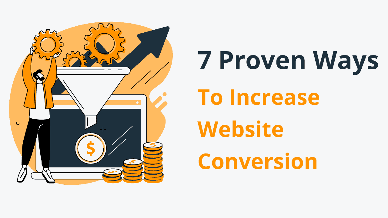 business increasing their website conversion rate