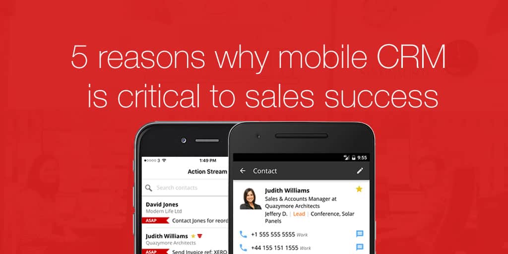 Why you need a mobile CRM