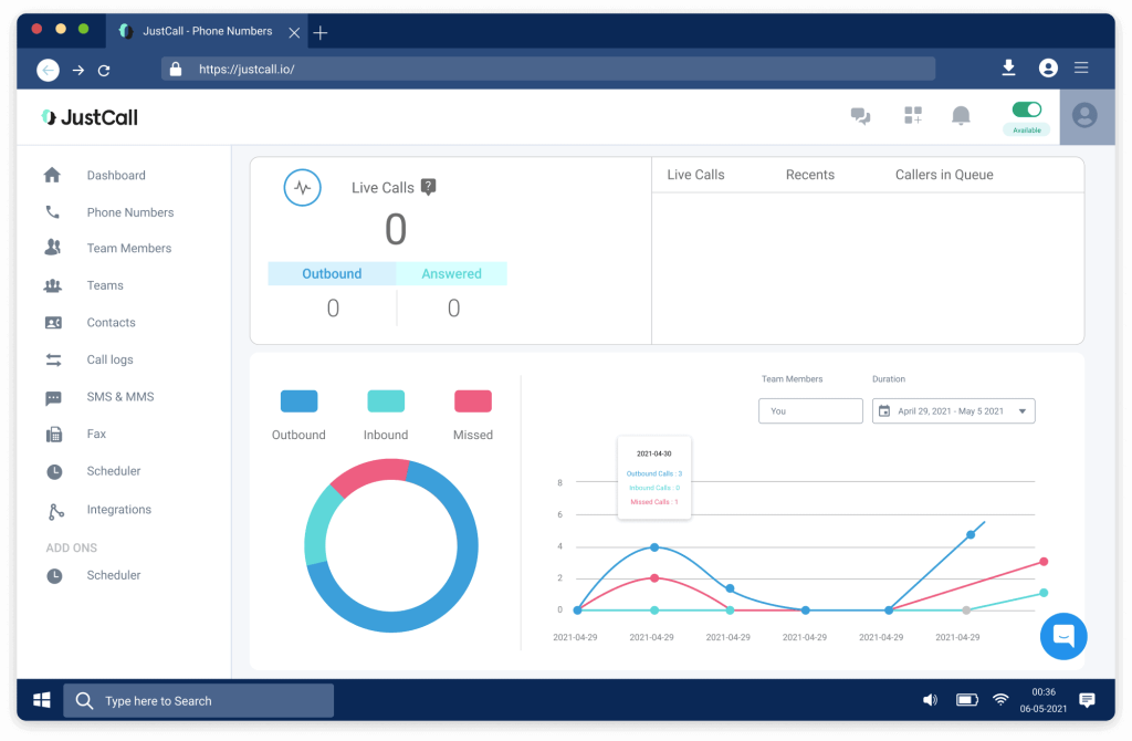 voip app justcall