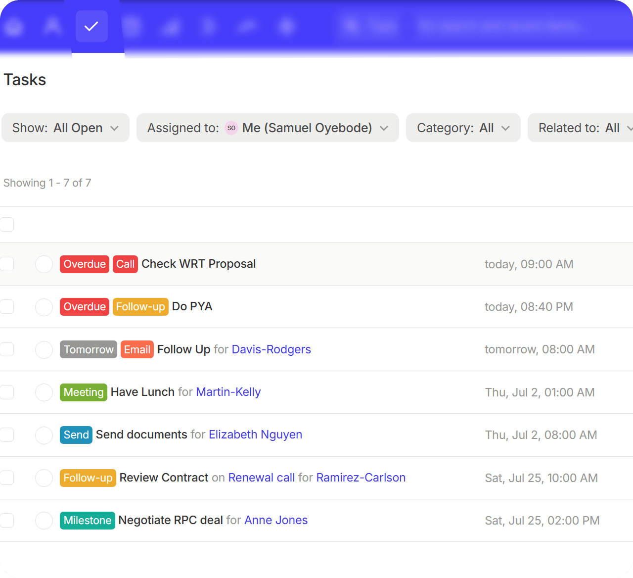 Capsule follow-up tracking