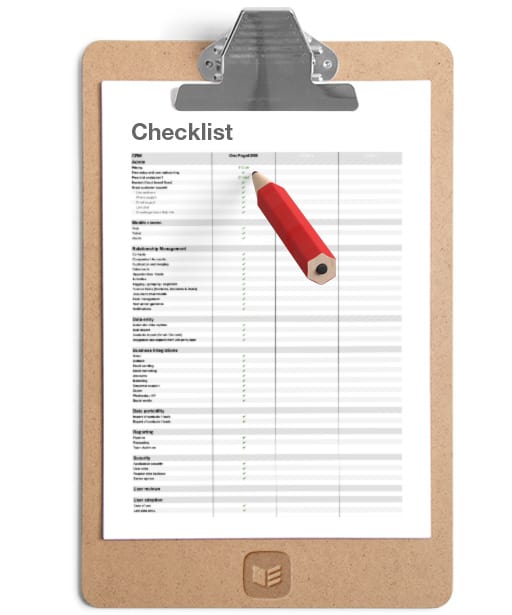 crm features checklist free