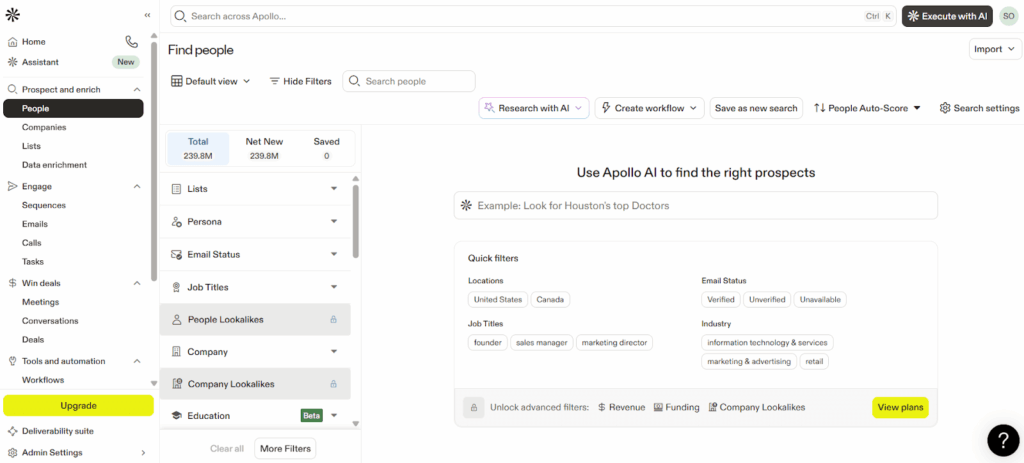 apollo for cold outreach