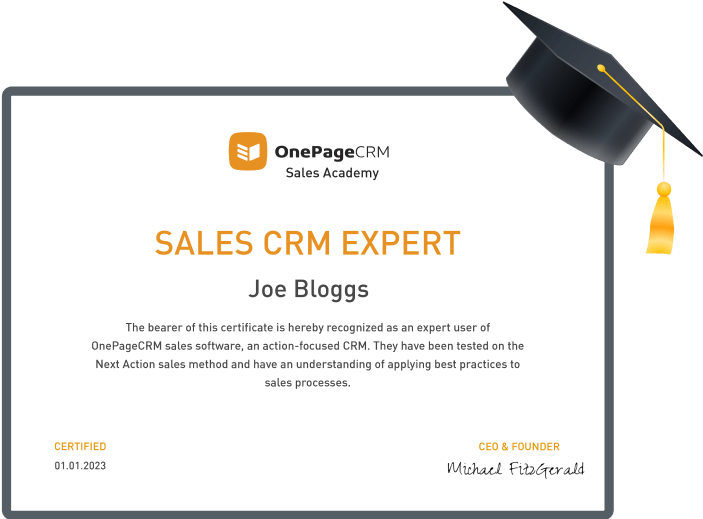free crm certification