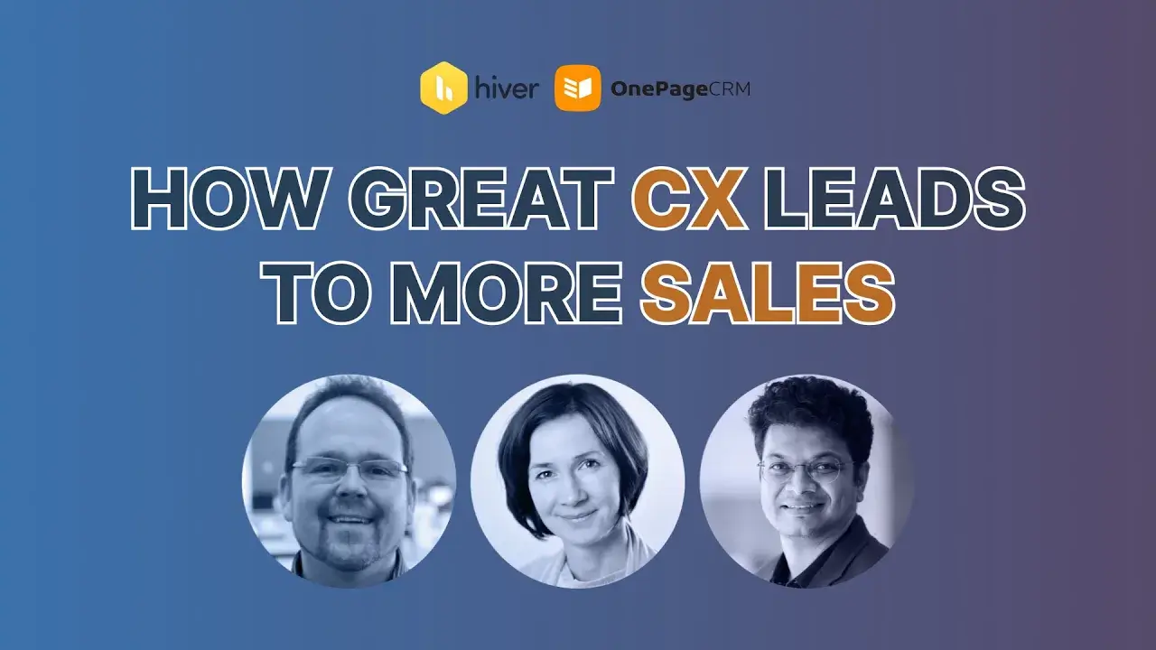 customer experience (CX) and sales