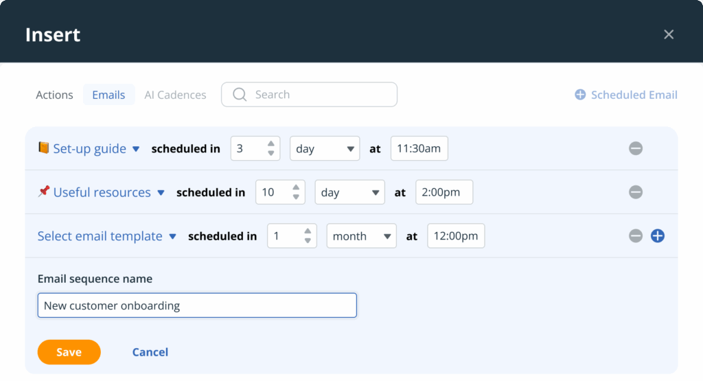 time based email sequence