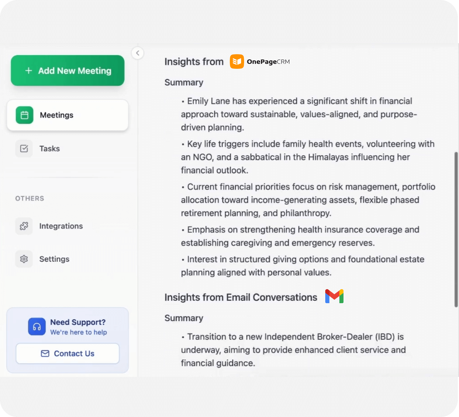 FastTrackr AI CRM integration