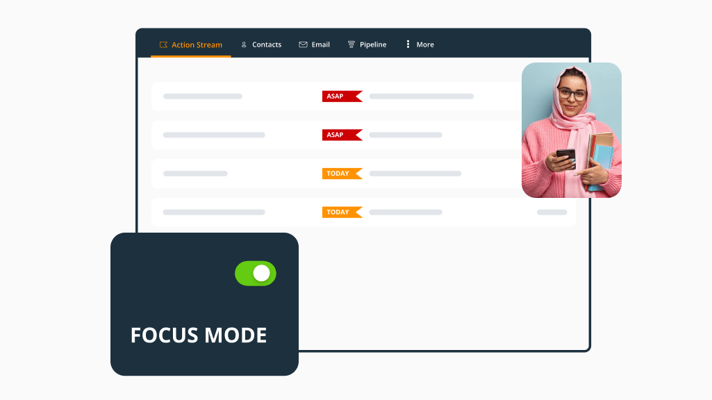 Turbo-boost your Action Stream with Focus Mode