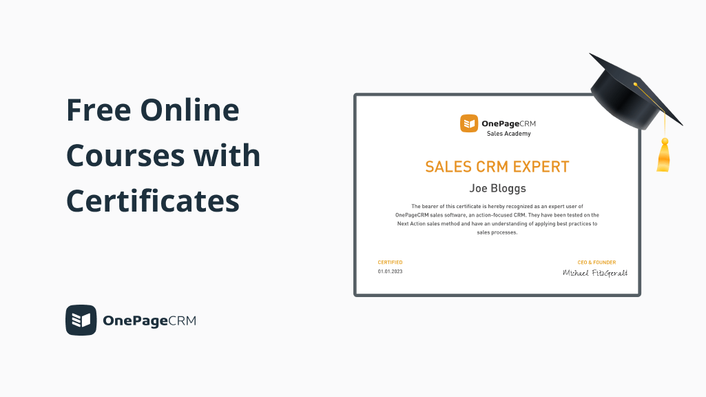 12 Free Online Sales Courses with Certificates