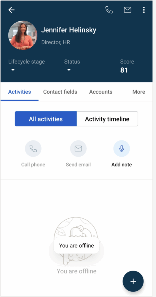 freshsales mobile crm